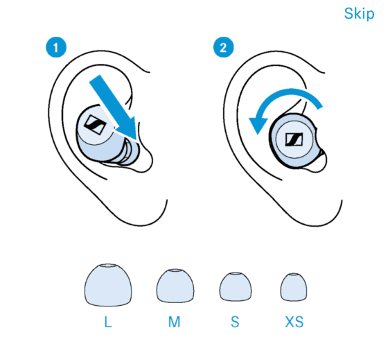 Connexion Sennheiser Momentum True Wireless 2