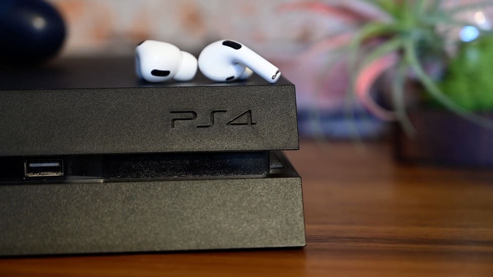 Sådan tilsluttes AirPods Pro til PS4