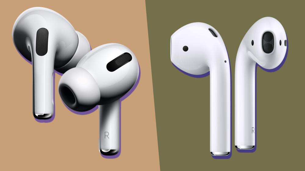 Sammenligning af Apple AirPods vs AirPods Pro