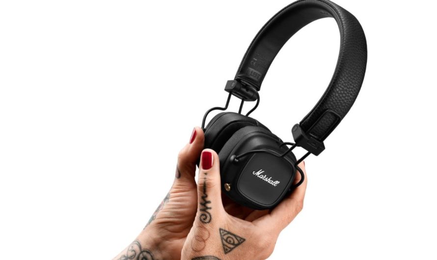 Casque Marshall Major 4 - un nouveau gadget avec chargement sans fil